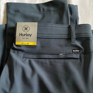 Hurley Men's Charcoal Trousers